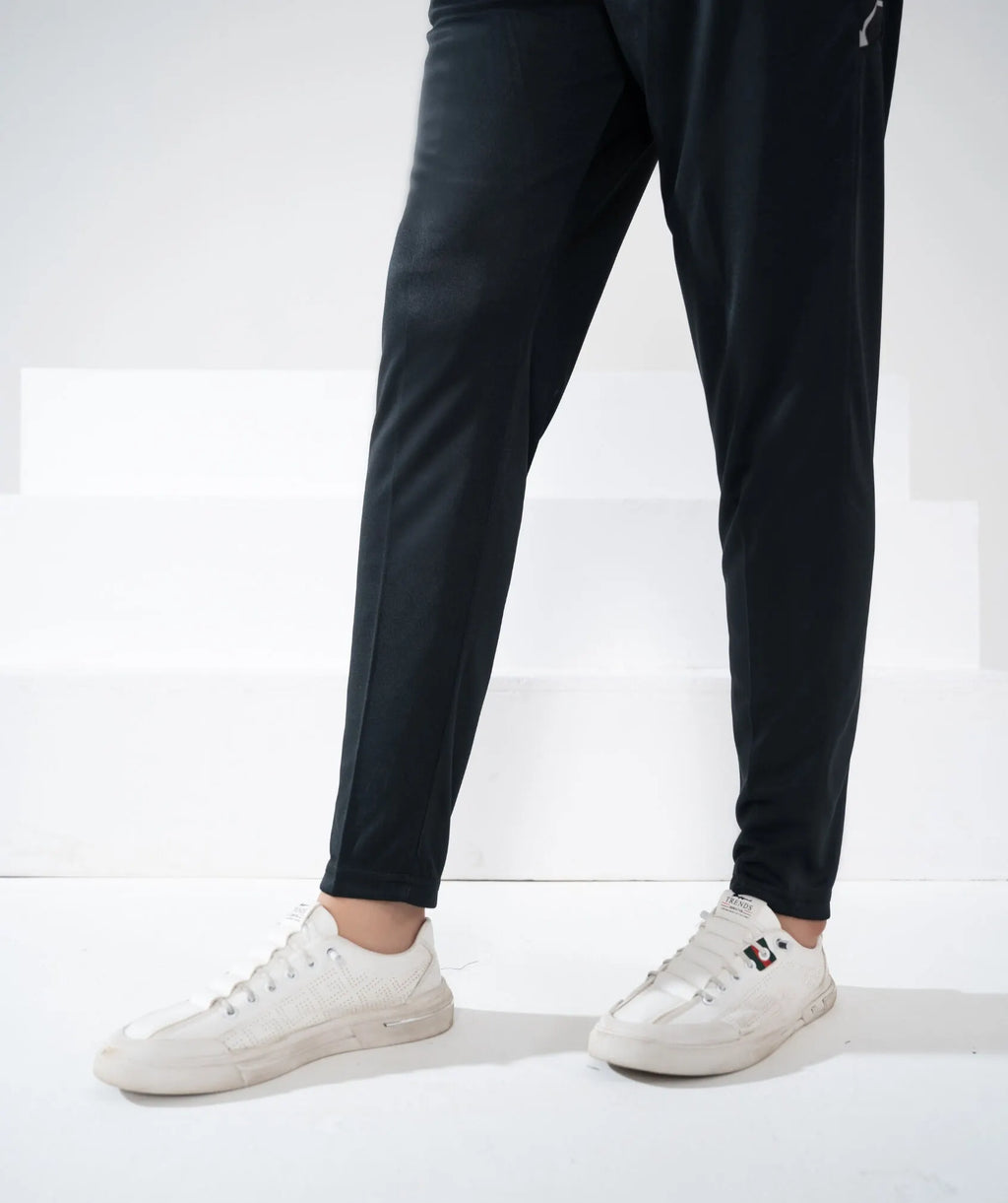 POWER MOVE - Black Lightweight Summer Tracksuit