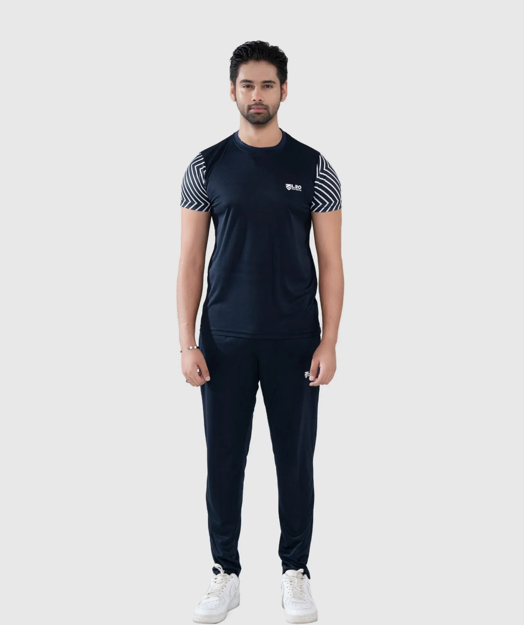 SPORT MAX- Navy Dri-fit Summer Tracksuit.