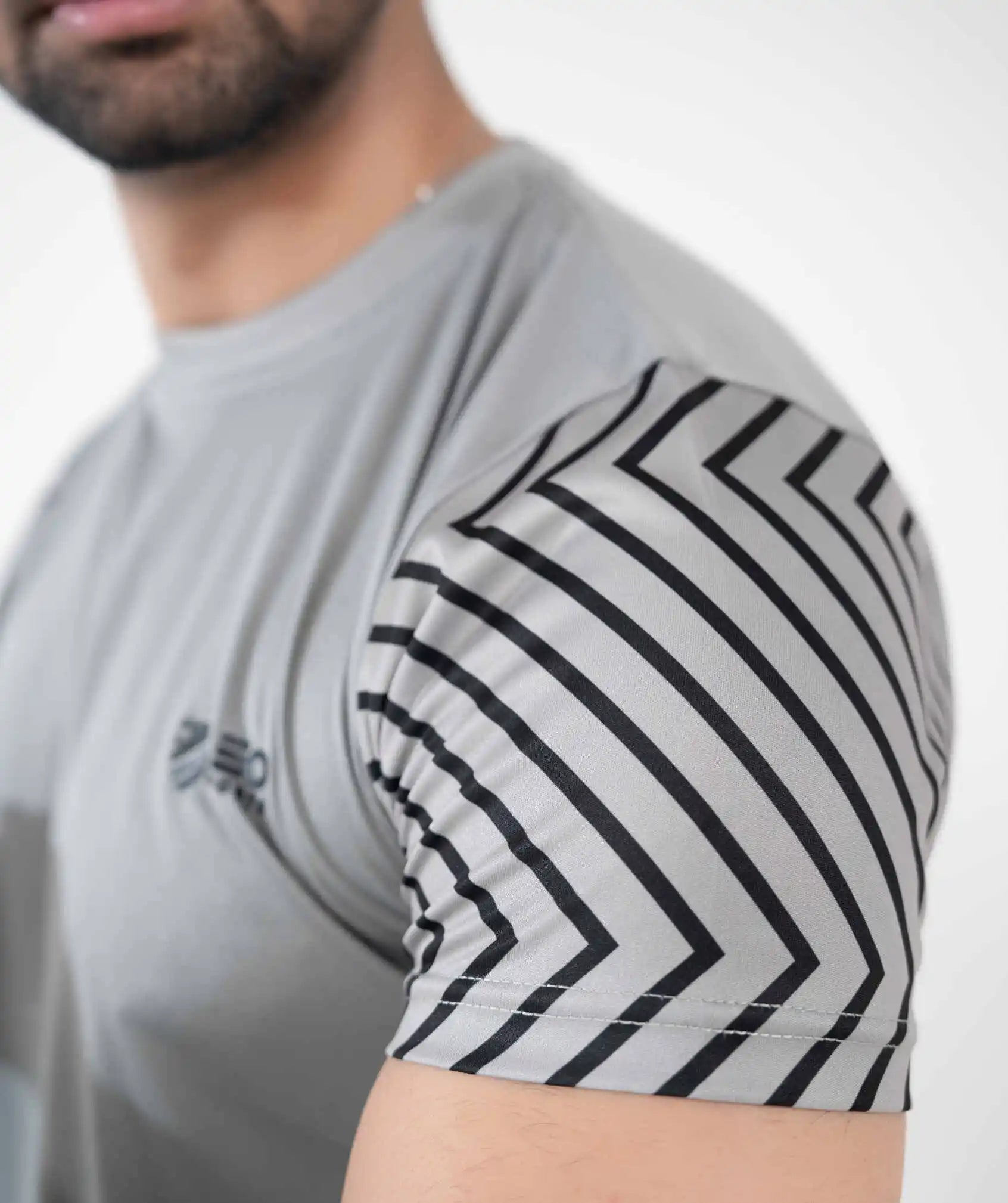 SPORT MAX- Grey Drifit Summer Tracksuit.