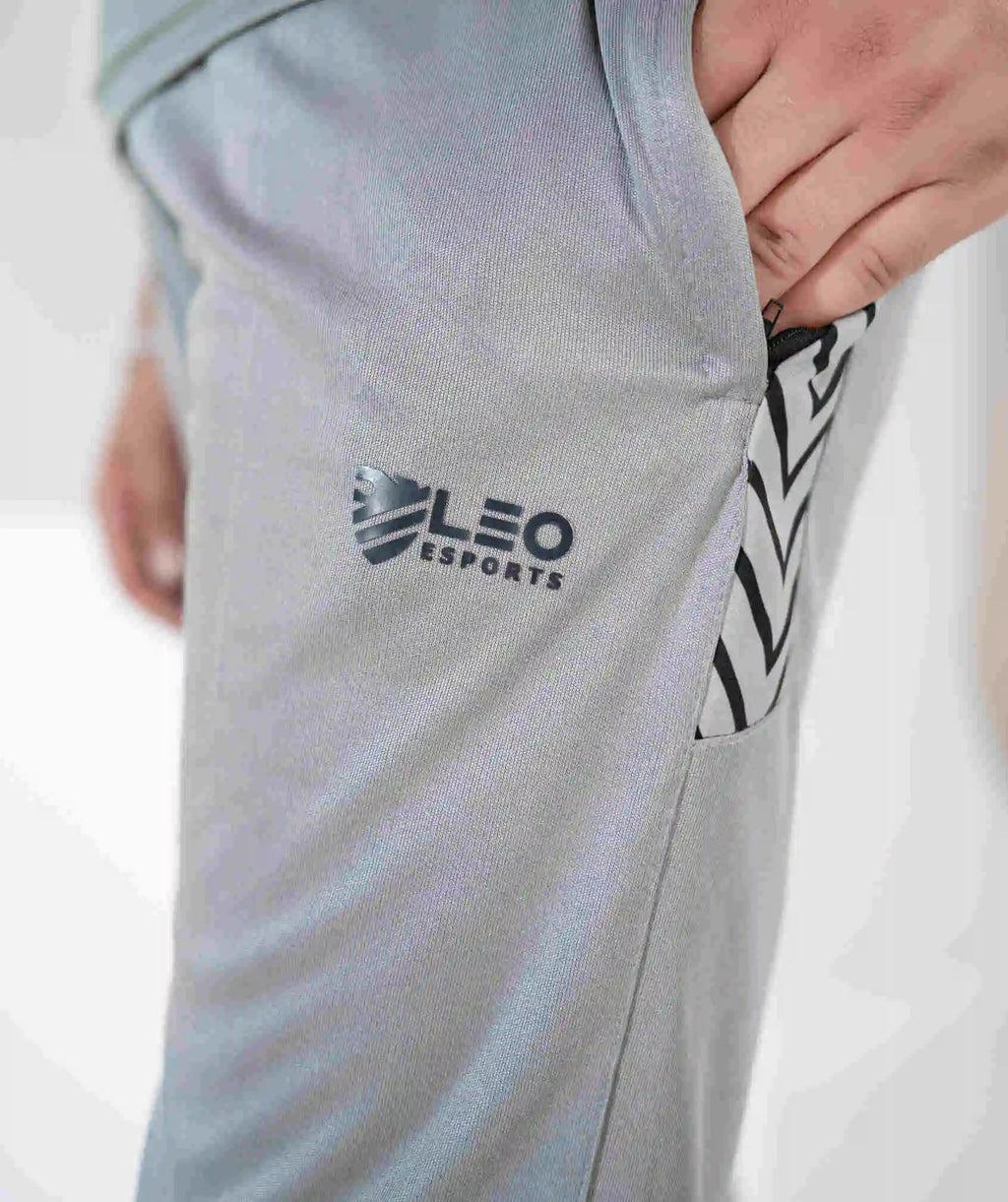 SPORT MAX- Grey Drifit Summer Tracksuit.