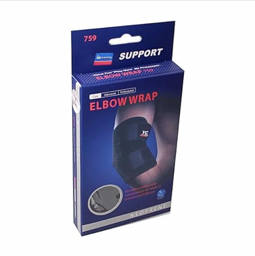 Elbow Brace Support Compression Sleeve Tennis Golfer Arthritis Pain Gym Easy Fit.