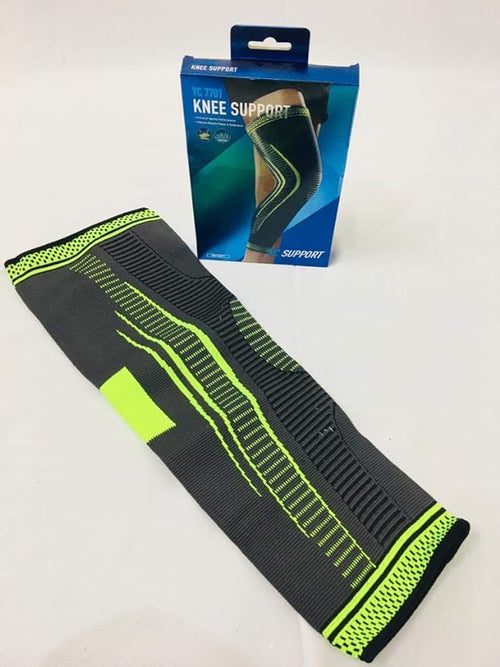 Compression Knee Support Sleeve – Breathable Athletic Knee Brace