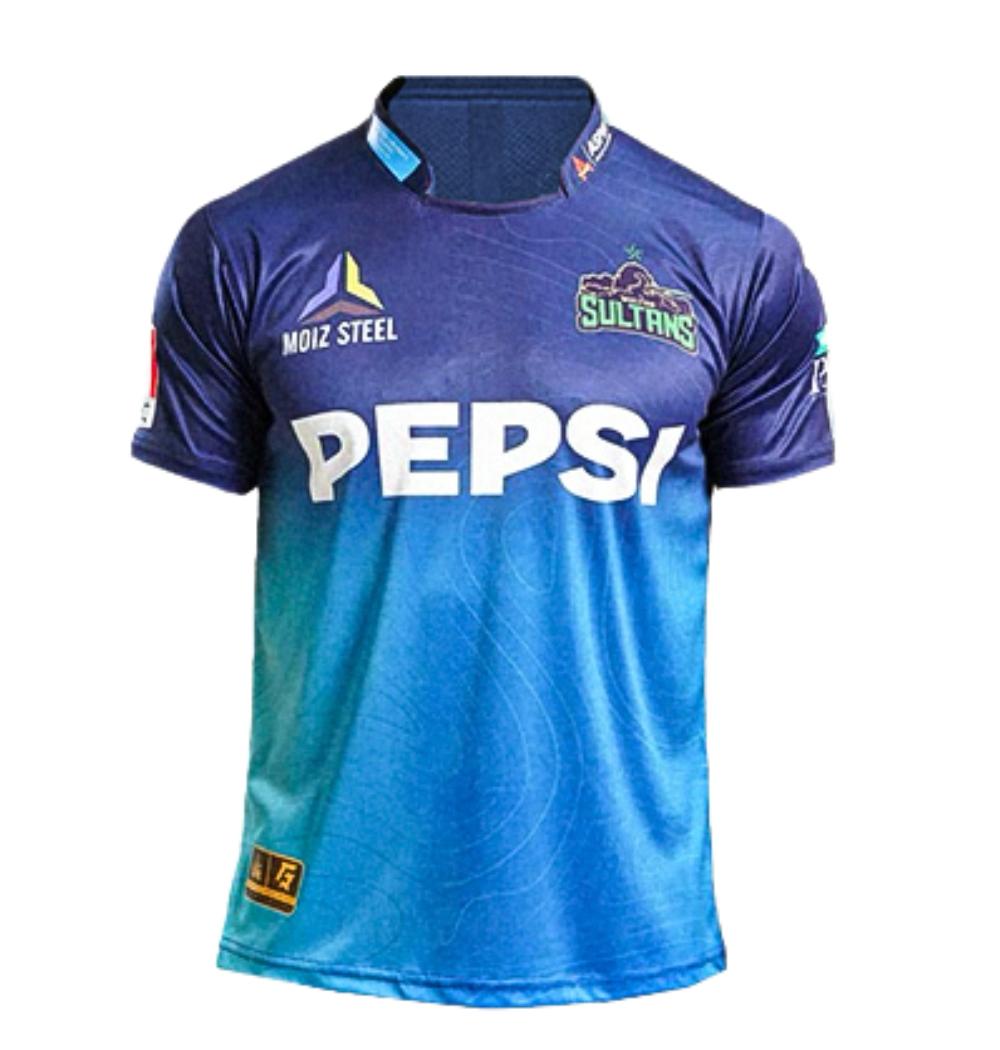 Multan Sultan Official PSL Shirt 2024.