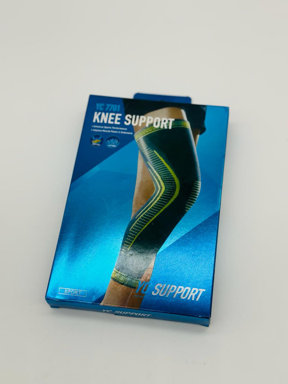Compression Knee Support Sleeve – Breathable Athletic Knee Brace