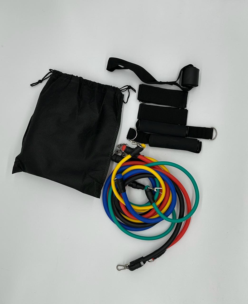 5 Pcs Resistance Bands Set – Elastic Exercise Bands for Strength Training & Fitness