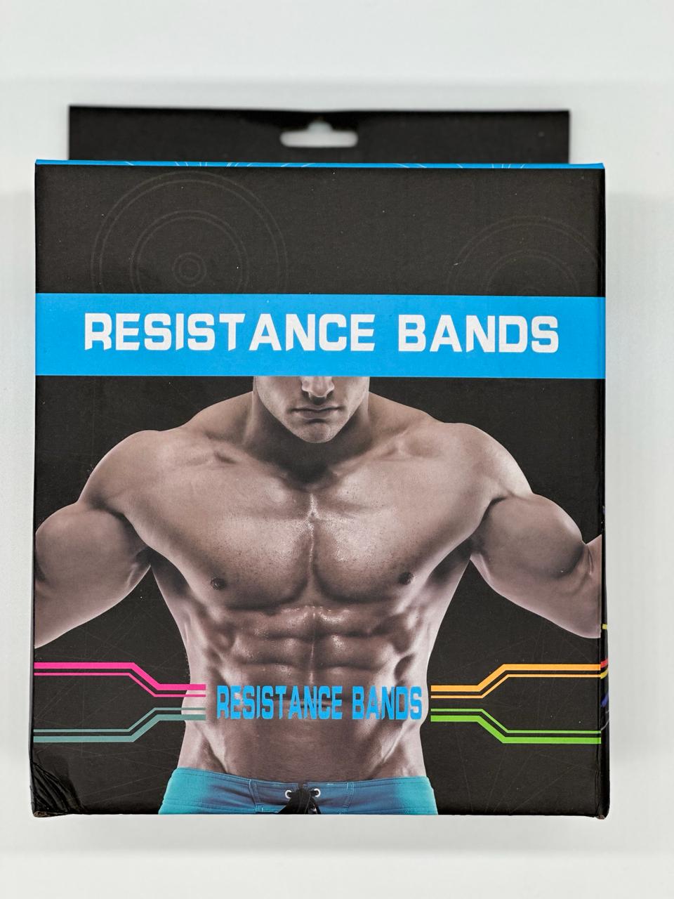 5 Pcs Resistance Bands Set – Elastic Exercise Bands for Strength Training & Fitness