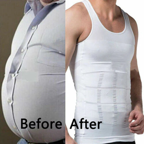 Men’s Slim Fit Body Shaper Compression Shirt