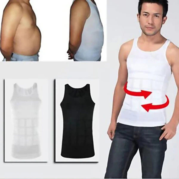 Men’s Slim Fit Body Shaper Compression Shirt