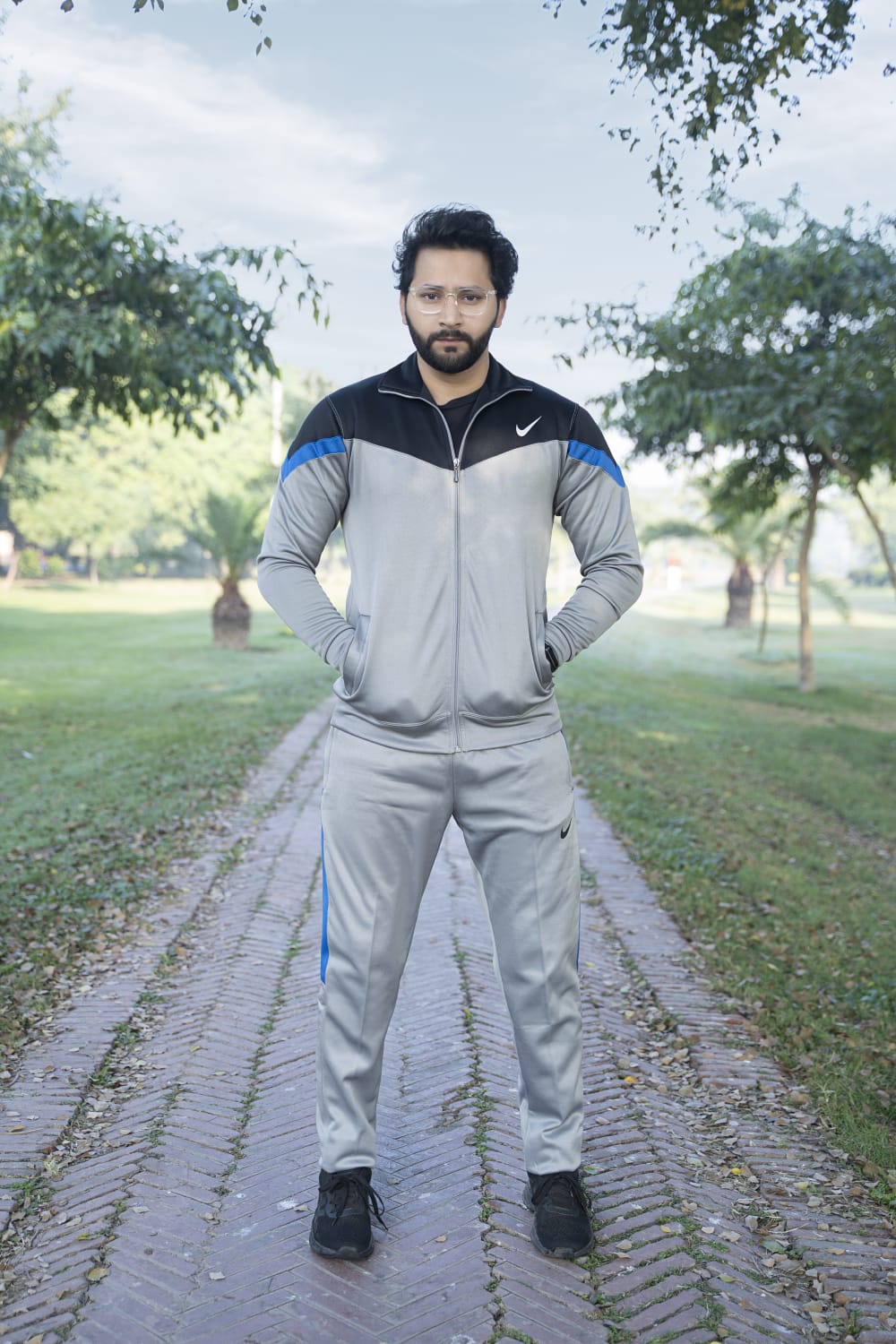 Gray Premium Tracksuit