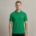 Bold & Stylish Green Cotton Polo Shirt