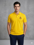 Vibrant Yellow Cotton Polo Shirt ☀️