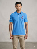 Classic Sky Blue Cotton Polo Shirt