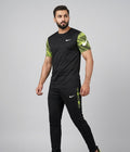 Dri-FIT Sports Tracksuit – Black & Neon Green