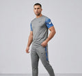 Dri-FIT Sports Tracksuit – Grey & Blue