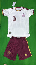 Spain Embroidered Football Kit