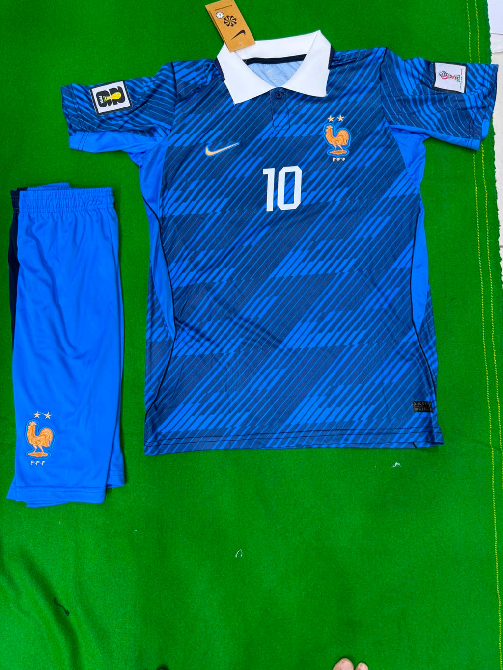 France Embroidered Football Kit