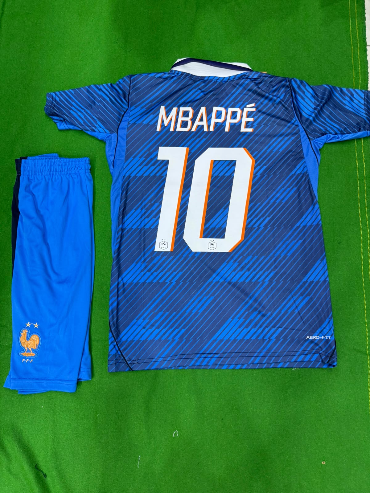 France Embroidered Football Kit